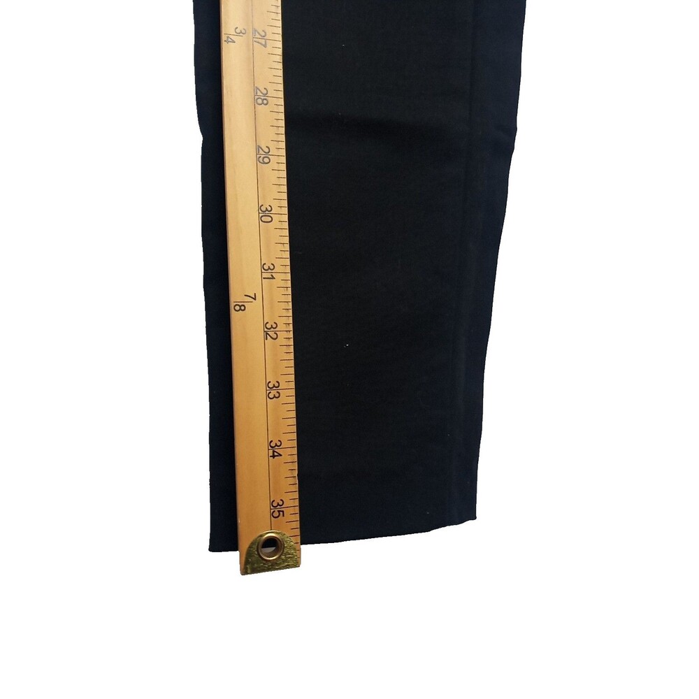 Sandro Paris Women’s Tailored Dress Black  Pants EU 34 US 2 Cotton - Picture 13 of 16